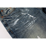 Purple Brand Jeans Pure Cotton High Street Trend