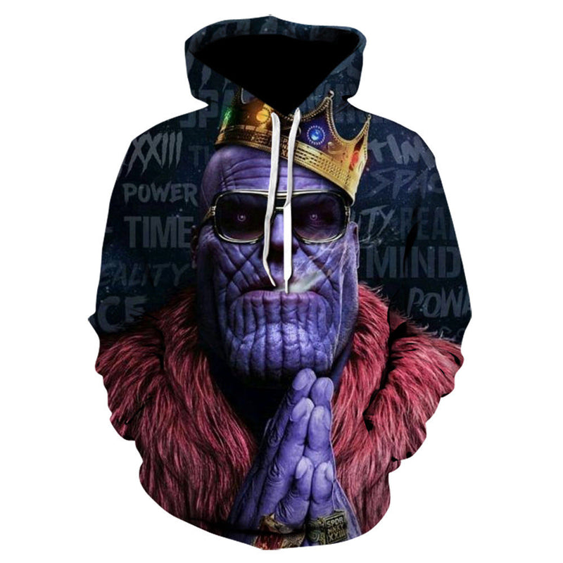 Marvel T Shirt Spring and Autumn Digital Printing Sweater Casual Shirt