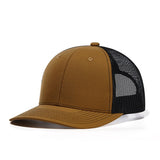 Trendy flat brimmed hat sunshade net hat