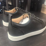 Louboutin-style red bottom shoes cl style rivet men's shoes low-top casual sneakers genuine leather trendyeasiest for match red bottom shoes wholesale export men's shoes