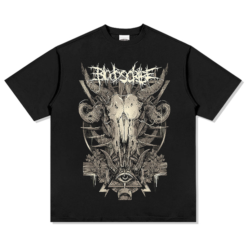 Skull Sheep Head T-Shirt