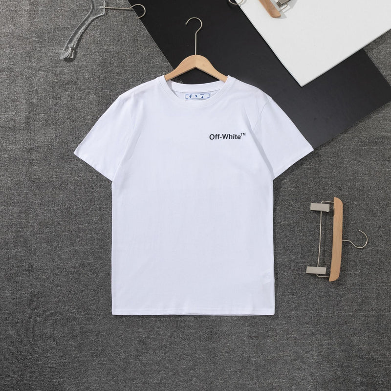 Caravaggio T-Shirts Spring/Summer round Neck Pullover Short Sleeve