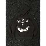 Mens Vintage T-Shirts printed fleece hooded sweater vintage