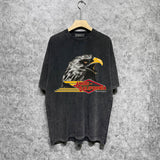 Amiri washed t-shirt eagle short sleeve
