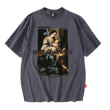Caravaggio T-Shirts Summer Men's T-shirt Short Sleeve Men's and Women's Loose Casual