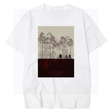 Stranger Things T Shirt Stranger Things Digital Printed T-shirt Men's Short Sleeve