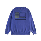 Amiri Distressed Sweatshirt Printed Trendy Pure Cotton