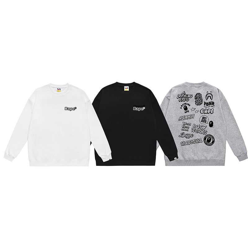 Bathing ape Crew neck sweatshirt