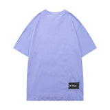 We11 Done T Shirts Color Letter Print Loose Large Size Men and Women Same Style