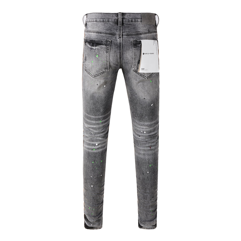 Purple Brand Jeans Pure Cotton High Street Trend #9031