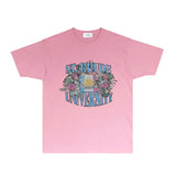 Rhude T Shirts Printed Trendy Pure Cotton