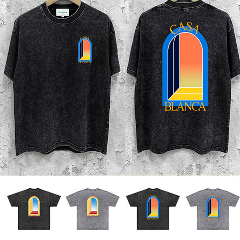 Casablanca Distressed T-Shirt