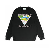 Casablanca Long sleeve T-shirt Fashion Multi-Colour Crew Neck Loose