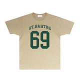 Rhude T Shirts Printed Trendy Pure Cotton