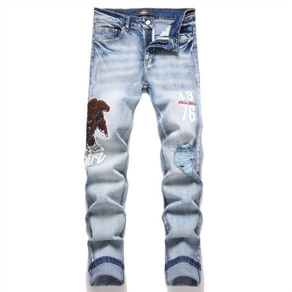 Amiri Jeans Ripped Stretch Jeans