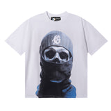 Godspeed T Shirts Masked Man Printed Cotton Casual Short Sleeve Men and Women