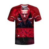 Stranger Things T Shirt 3D Printing Men's Summer