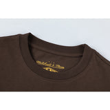 Travis Scott T Shirts x Mitchell x Ness Boston University Seal Short Sleeve