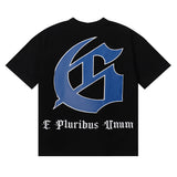 Godspeed T Shirts Urban Skateboard Skull Junior Print Cotton Casual Short Sleeve Men and Women