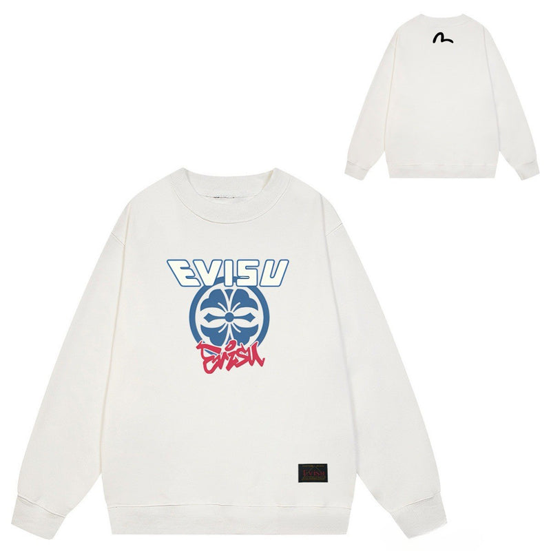 Evisu Sweatshirts Loose Unisex Sweater