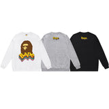 Bathing ape Crew neck sweatshirt