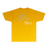 Rhude T Shirts Printed Trendy Pure Cotton
