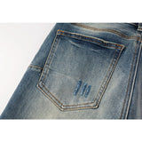 Purple Brand Jeans Pure Cotton High Street Trend