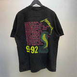 SAINT MICHAEL Vintage T Shirt Vintage Rock Band Short Sleeve