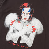 Marilyn Manson T Shirt Vintage Distressed Printed Hip Hop Heavy Vintage Short Sleeve Men's and Women's T-shirt