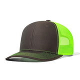 Trendy flat brimmed hat breathable