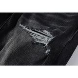 Purple Brand Jeans Pure Cotton High Street Trend #9079