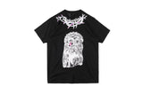 ASAP Yams V Lone T Shirt Bone Skull Rose Hooded T-shirt