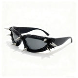 Trendy punk glasses cat eyes
