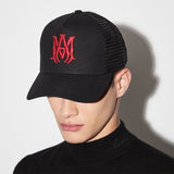 Amiri Hat Embroidered Mesh Adjustable Sun Hat