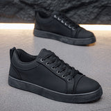Louboutin-style red bottom shoes menclletter breathable sneakers all year roundcasual shoes casual plain fashiontrendy sneakers fleece-lined shoes