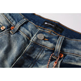 Purple Brand Jeans Pure Cotton High Street Trend