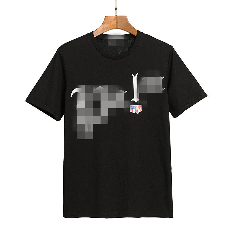 Palm Angels T Shirts Angel Letter Print Short-Sleeve T-shirt Men's Loose Casual