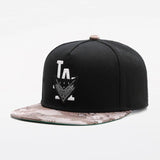 Trendy flat brimmed hat spring and summer sunshade breathable