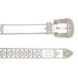 Hip-hop punk rhinestone belt punk style