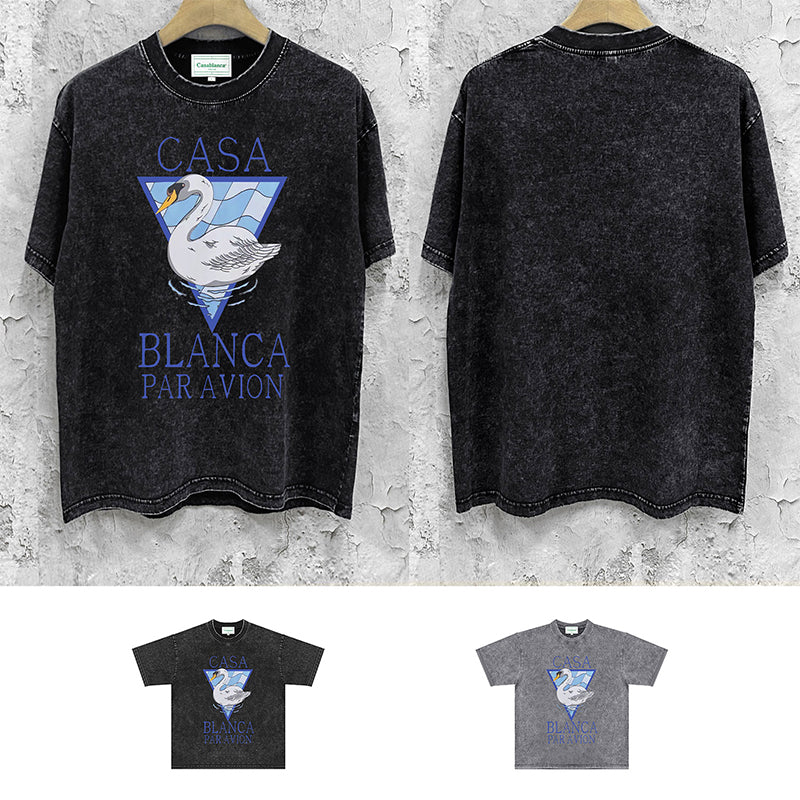 Casablanca Distressed T-Shirt