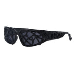 Trendy punk glasses y2k sun protection