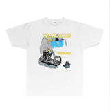 Rhude T Shirts Printed Trendy Pure Cotton
