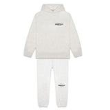 Fog Essentials Hoodie & Pant 2 Piece Set Sweater Black Letters Flocking
