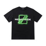 We11 Done T Shirts Homesick Letter Printing Summer Casual Men and Women Same Style