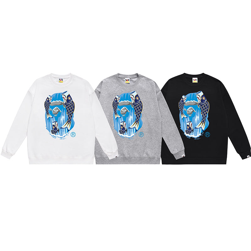 Bathing ape Crew neck sweatshirt