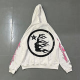 Hellstar Hoodie Retro abstract print