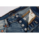 Purple Brand Jeans Pure Cotton High Street Trend #9043