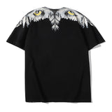 Marcelo Burlon T Shirt MB Old Eagle Eye Wings for Men and Women
