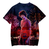 Stranger Things T Shirt Stranger Things3d Digital Printing Casual Short Sleeve T-shirt