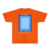 Casablanca T Shirts Fashion Print Street
